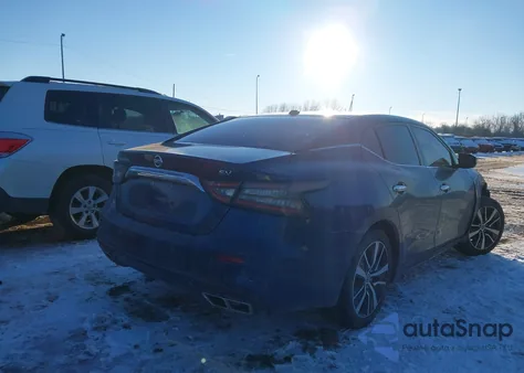 2021 Nissan Maxima Sv z USA, uszkodzony, nr VIN 1N4AA6CV1MC504613